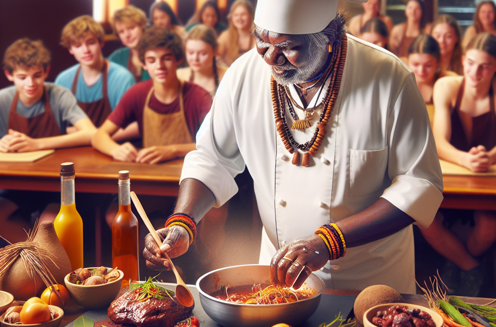 Ecole de cuisine popularisant la cuisine aborigène à Cap York