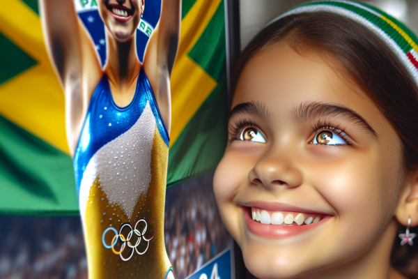 Rebeca Andrade Inspiratrice des Jeunes Filles au Brésil