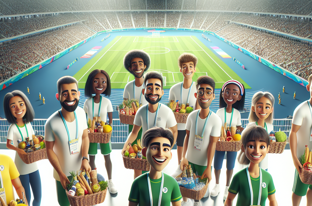 Banque alimentaire lutte gaspillage JO Paris 2024