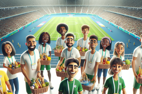 Banque alimentaire lutte gaspillage JO Paris 2024
