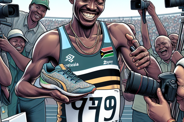Letsile Tebogo dédie sa médaille d&rsquo;or aux JO 2024 à sa mère