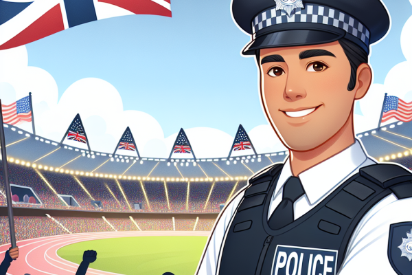 Policier visé par enquête participe JO.