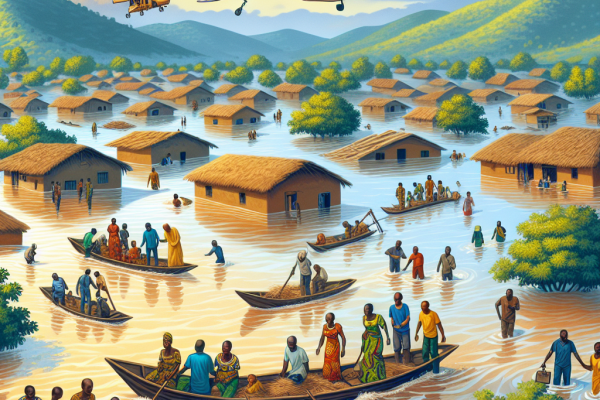 Inondations en Afrique centrale et de l’Ouest : Plus de 700 000 personnes touchées,