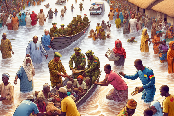 Inondations touchent 700 000 personnes au Congo, Niger et RDC