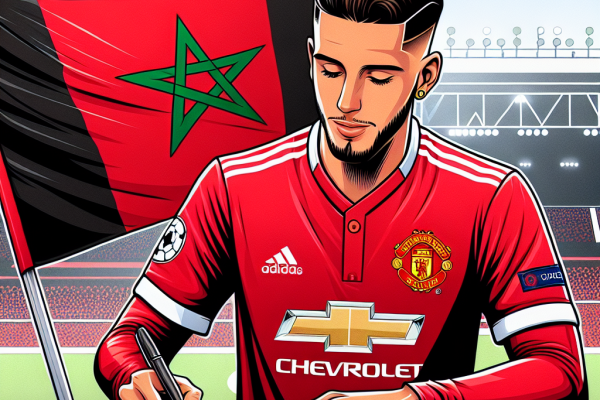 Noussair Mazraoui rejoint Manchester United.