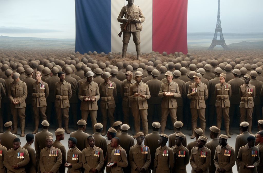 La France honore ses combattants africains de la Seconde Guerre Mondiale.