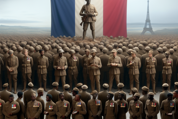 La France honore ses combattants africains de la Seconde Guerre Mondiale.