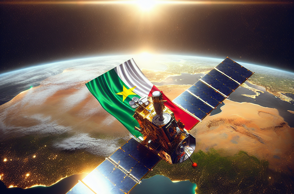 Le Sénégal lance son premier satellite GAINDESAT-1a