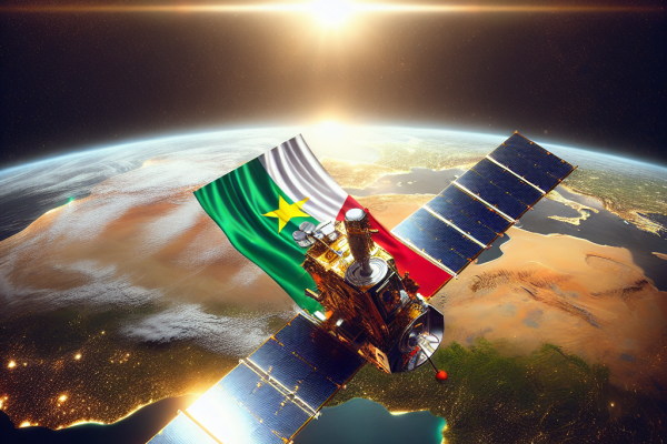 Le Sénégal lance son premier satellite GAINDESAT-1a