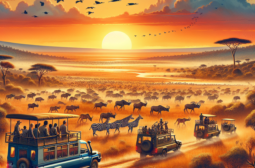 La Grande Migration au Kenya: Attrait touristique à Maasaï Mara