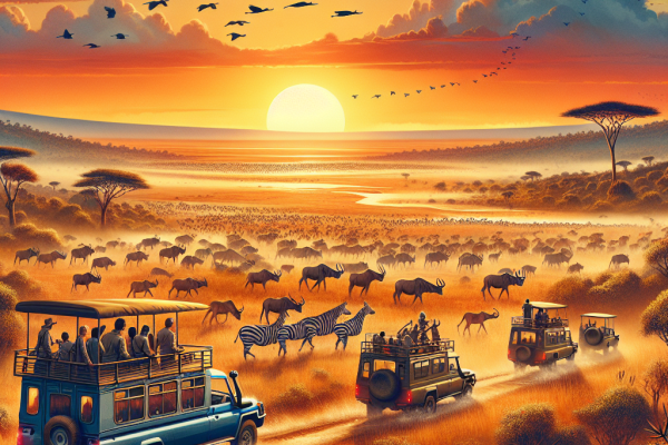 La Grande Migration au Kenya: Attrait touristique à Maasaï Mara