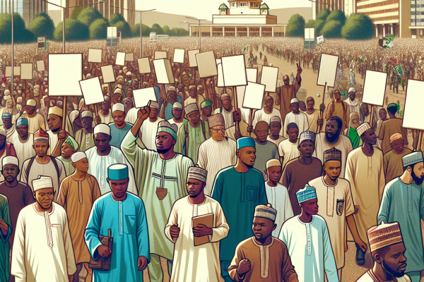 Manifestations à Abuja : Les rues prises d&rsquo;assaut