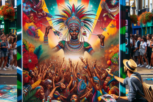 Chesska Robinson illumine le carnaval de Notting Hill
