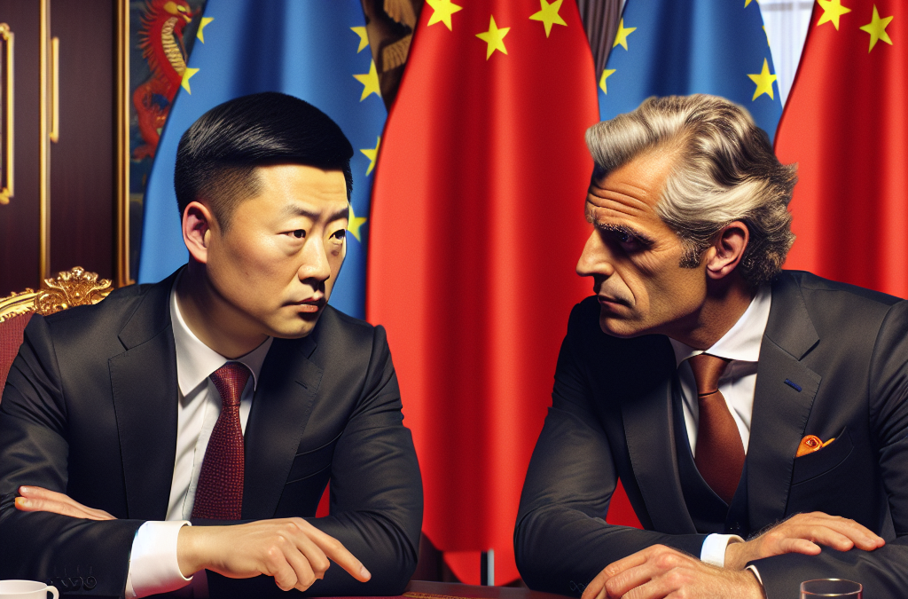 Risque d&rsquo;aggravation des tensions commerciales Chine-UE