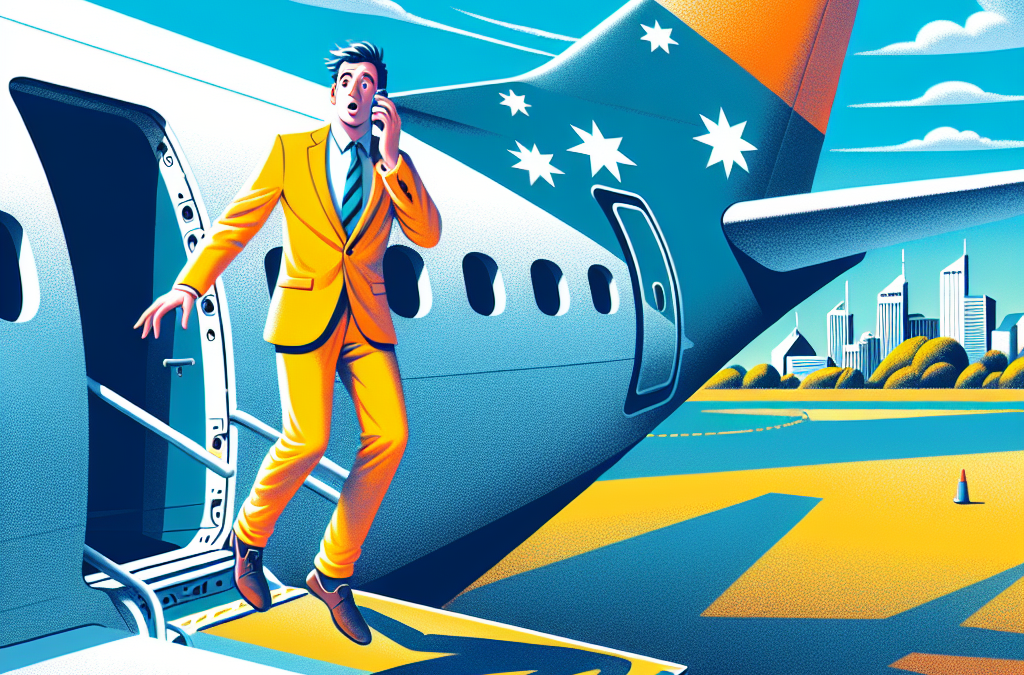 Incident insolite : Intrusion sur aile d&rsquo;avion en Australie
