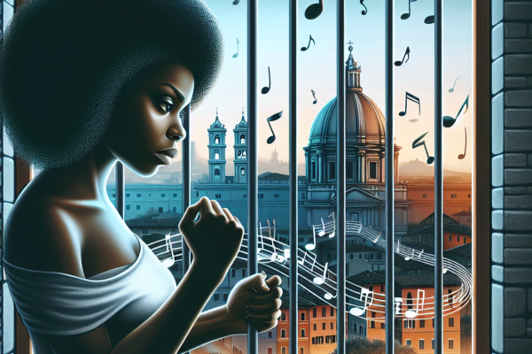Chanteuse malienne Rokia Traoré en résidence à Rome