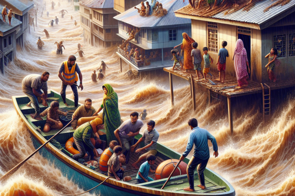Inondations meurtrières au Bangladesh
