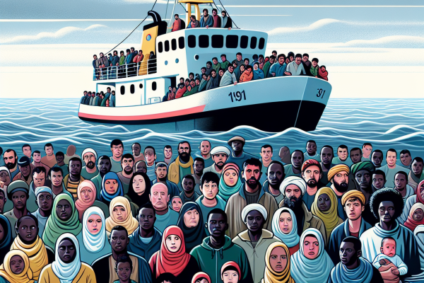 Sauvetage de 191 migrants en Méditerranée centrale