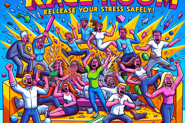 La « rage room » cartonne à Lagos