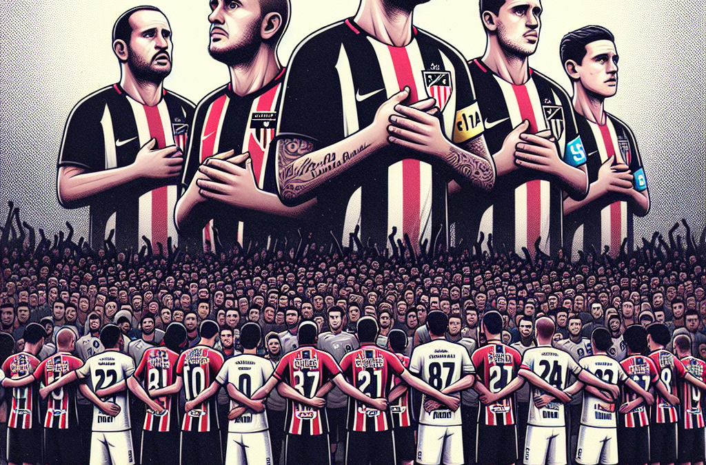 Hommage à Juan Manuel Izquierdo par São Paulo et Atlético Mineiro.