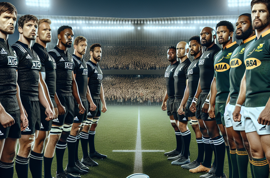 Les All Blacks se préparent à rencontrer les Springboks