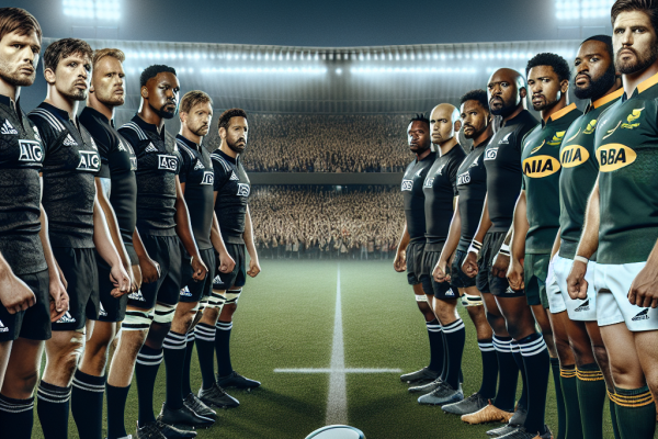 Les All Blacks se préparent à rencontrer les Springboks