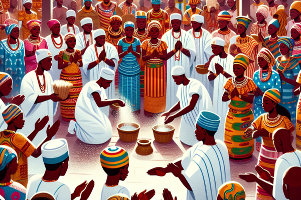 Nouvel An au Togo : Prise de la Pierre Sacrée
