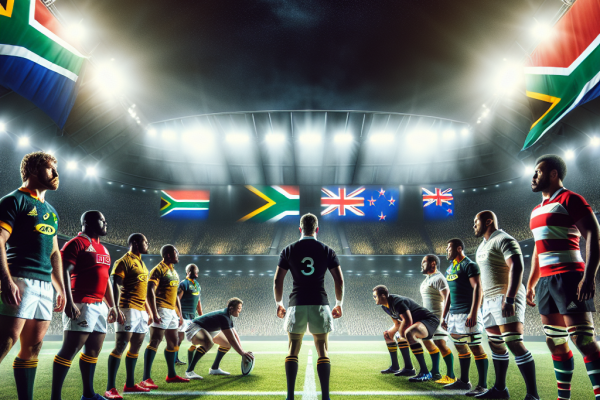 Affrontement Sud-Afrique – All Blacks au Rugby Championship