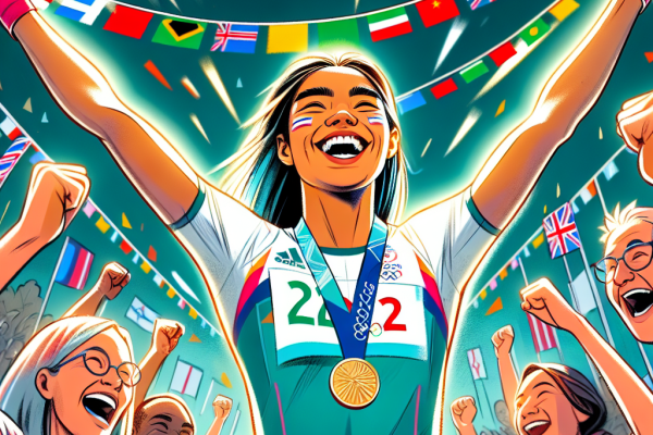 Jeux Olympiques 2024 : Nour Slaoui impressionne pour sa première participation.