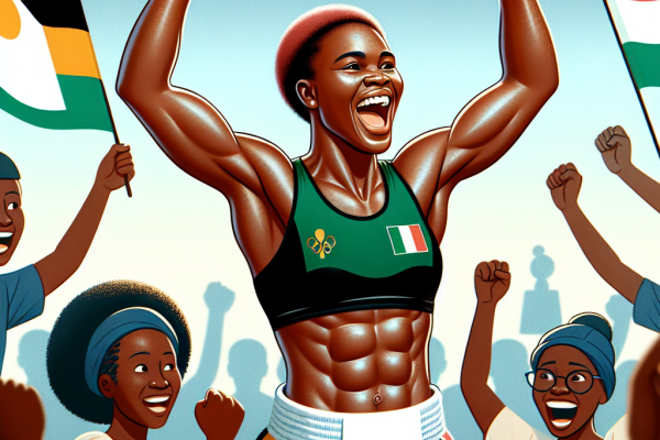 Boxeuse Imane Khelif en demi-finale aux JO Paris 2024