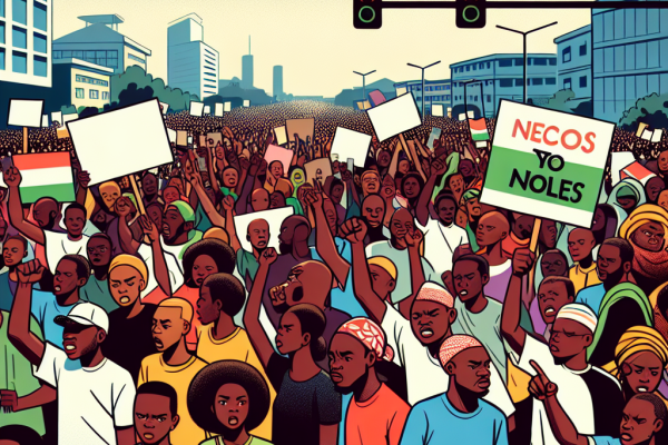 nsion à Lagos : Les Nigérians défient Tinubu