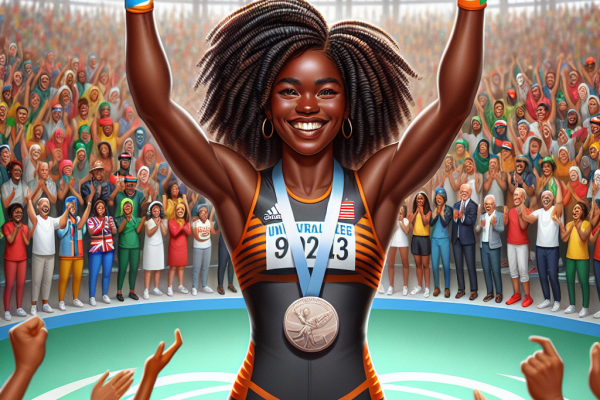 Cindy Ngamba remporte la première médaille des réfugiés aux JO 2024