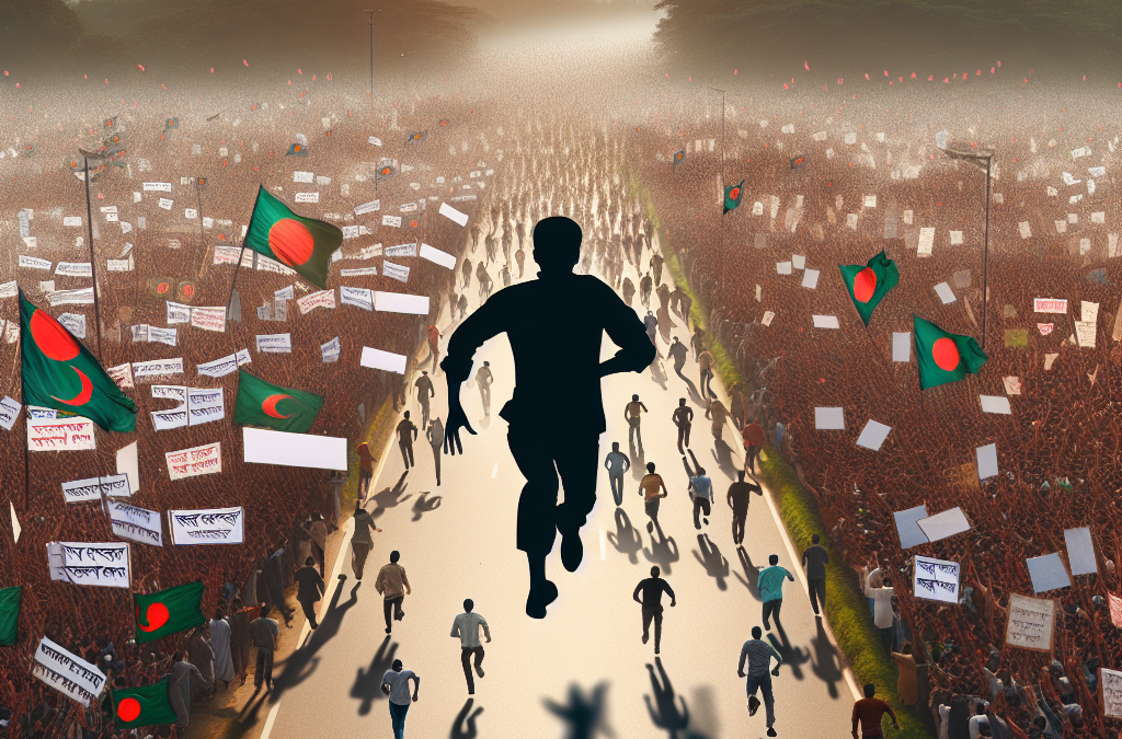 Crise au Bangladesh : Manifestations géantes, Première ministre fuit
