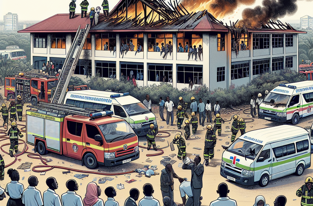 Incendie dans une école au Kenya : 21 morts