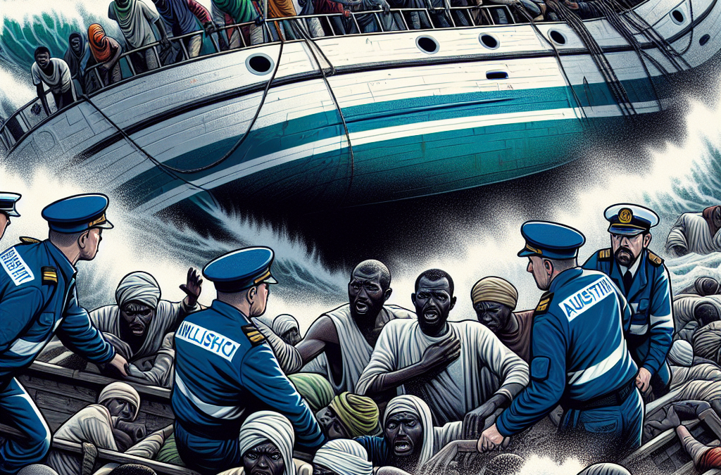 Capitaine bateau migrants se rend police.