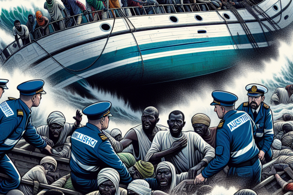 Capitaine bateau migrants se rend police.