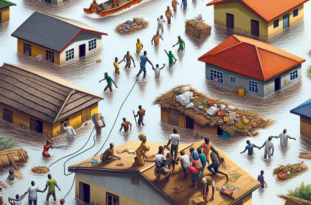 Impacts majeurs inondations au Nigeria