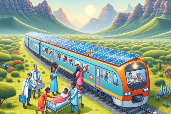 Le Train de la Santé en Afrique du Sud