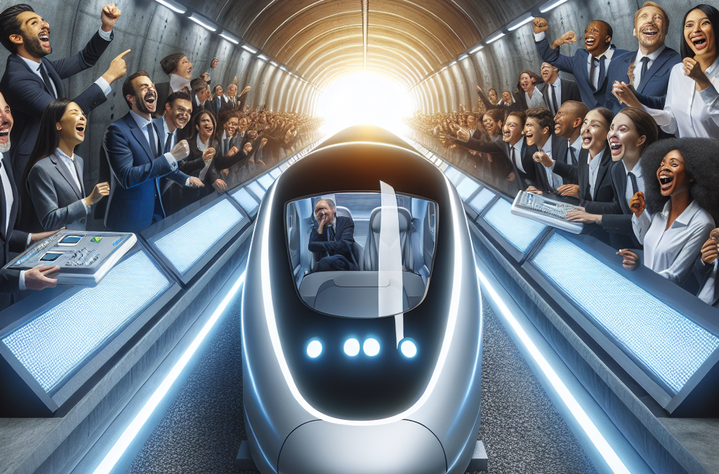 Hyperloop réussit premier essai en Europe