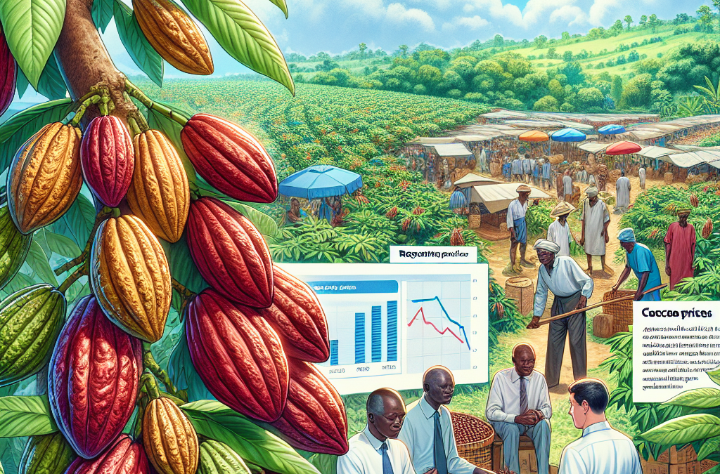 Révision du prix du cacao au Ghana