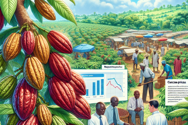 Révision du prix du cacao au Ghana