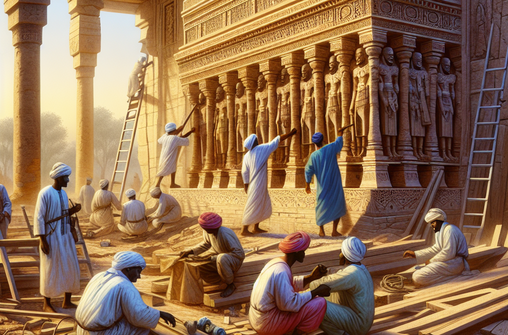 Restauration du tombeau des Askia au Mali