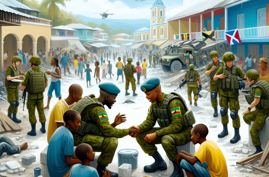 Forces jamaïcaines envoyées à Port-au-Prince, Haïti