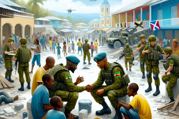Forces jamaïcaines envoyées à Port-au-Prince, Haïti