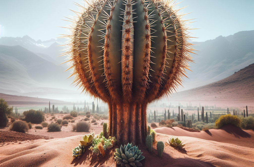 Impact du changement climatique sur les cactus à Marrakech.