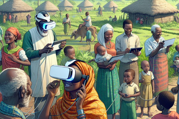 Réalité virtuelle au Kenya : rapprochement des communautés rurales