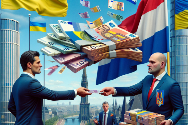 Promesse de 200 millions d&rsquo;euros des Pays-Bas à l&rsquo;Ukraine