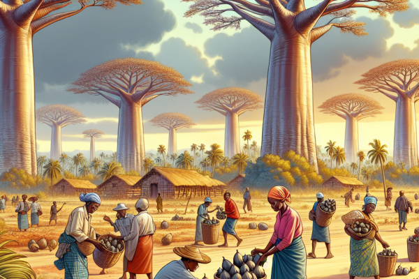 Le baobab : opportunité de revenus au Zimbabwe