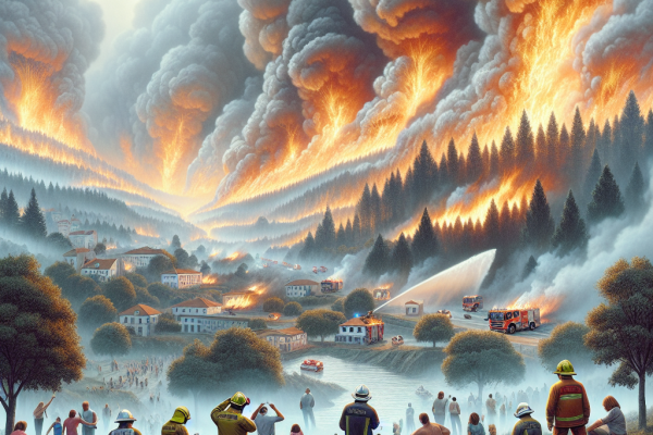 Portugal en état de catastrophe naturelle contre incendies.
