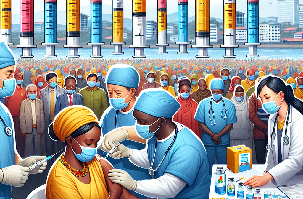 Le Rwanda lance sa campagne de vaccination contre le Mpox